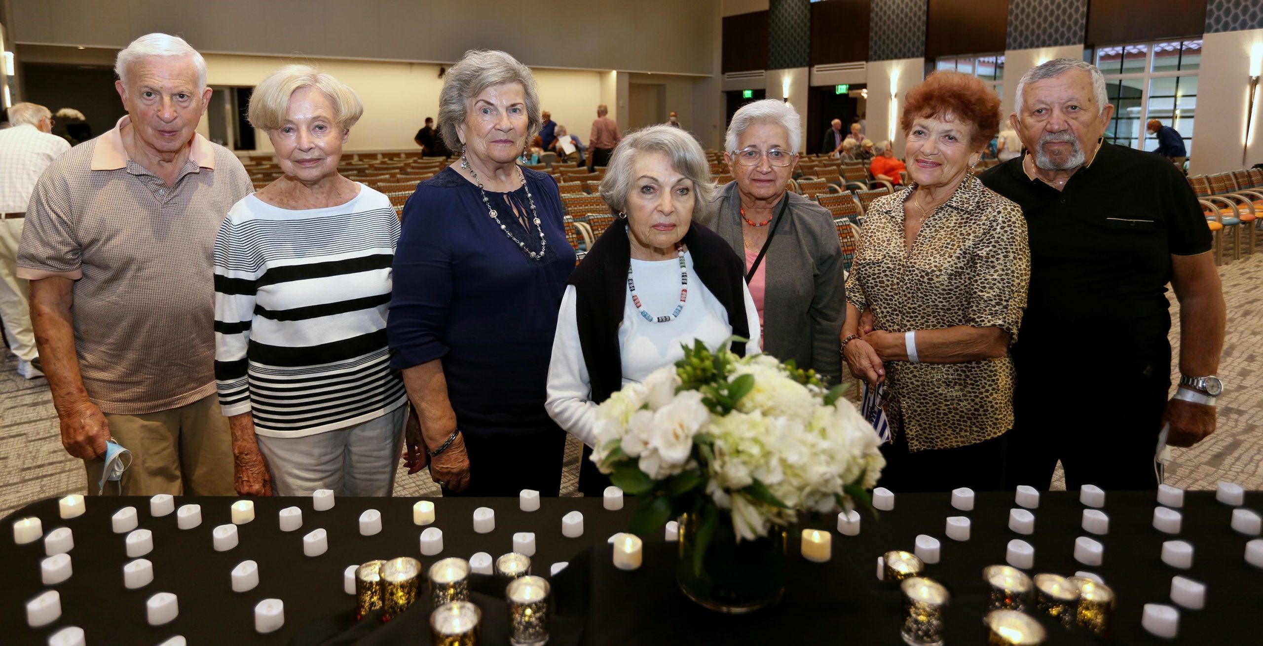 MorseLife Community Gathered to Remember  Kristallnacht, the Night Broken Glass